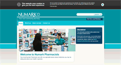 Desktop Screenshot of numarkpharmacists.co.uk